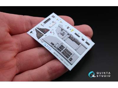 F-105d 3d-printed And Coloured Interior On Decal Paper - zdjęcie 4