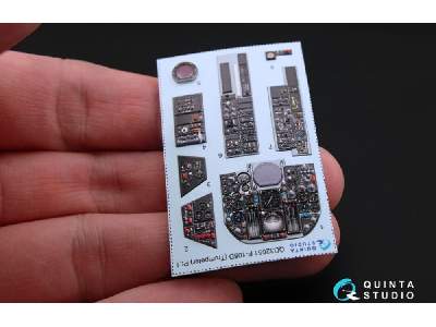 F-105d 3d-printed And Coloured Interior On Decal Paper - zdjęcie 7
