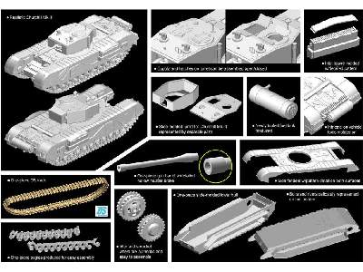 Czołg brytyjski Churchill Mk. III - Armor Pro - zdjęcie 2