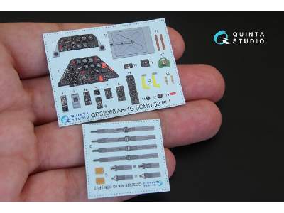 Ah-1g Cobra 3d-printed And Coloured Interior On Decal Paper - zdjęcie 2