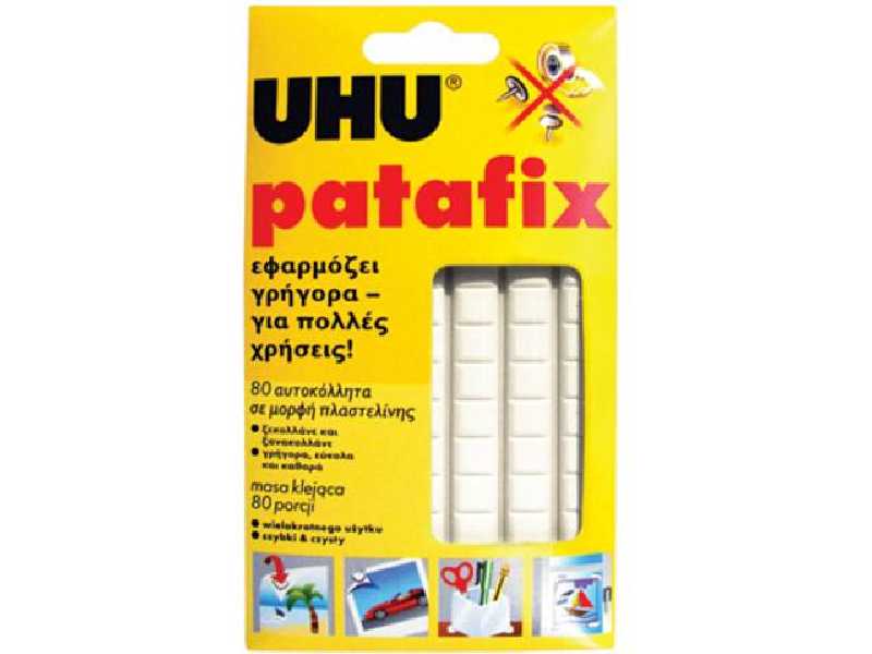 Masa klejąca Patafix - 80 kawałków - zdjęcie 1 Masa klejąca Patafix - 80 kawałków - zdjęcie 1