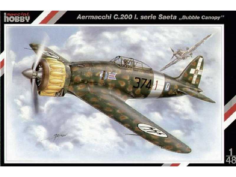 Aermacchi C.200 I serie Saeta - Bubble Canopy - zdjęcie 1 Aermacchi C.200 I serie Saeta - Bubble Canopy - zdjęcie 1