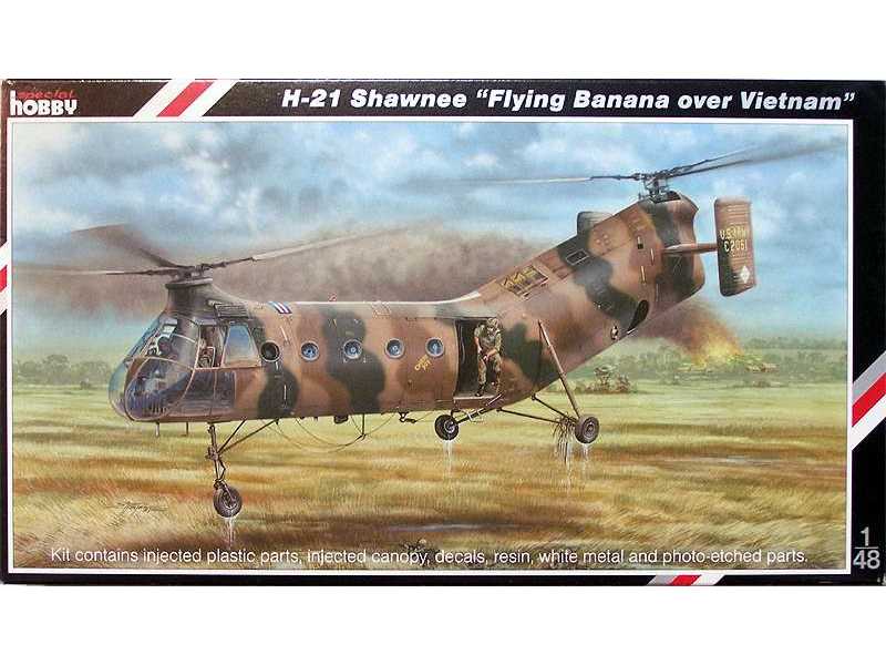 H-21 Shawnee - Flying Banana over Vietnam - zdjęcie 1
