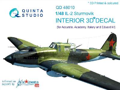 Il-2 3d-printed & Coloured Interior On Decal Paper - zdjęcie 1