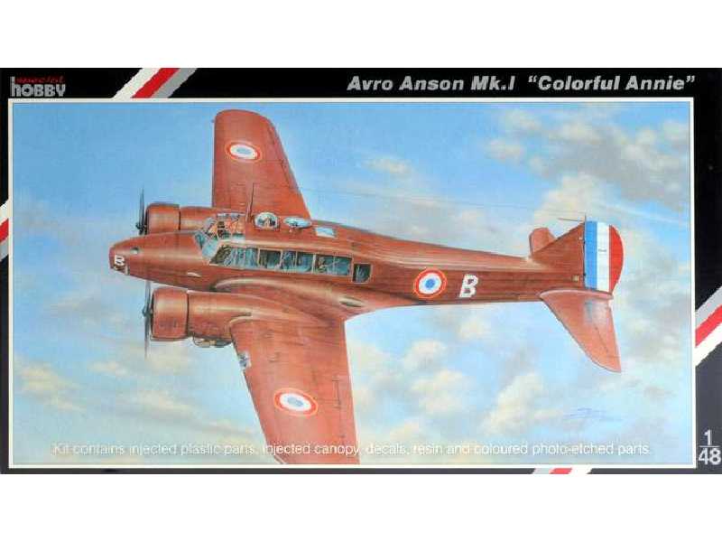Avro Anson Mk.I Colorful Annie - zdjęcie 1 Avro Anson Mk.I Colorful Annie - zdjęcie 1