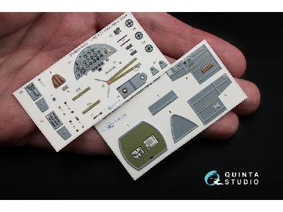 Polikarpov I-185 3d-printed & Coloured Interior On Decal Paper - zdjęcie 8