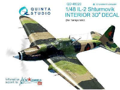 Il-2 3d-printed & Coloured Interior On Decal Paper - zdjęcie 1