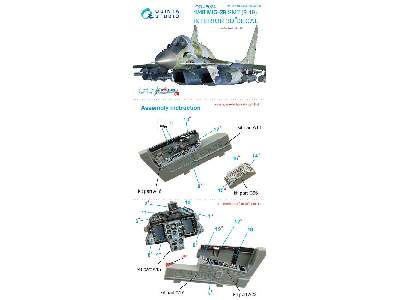 Mig-29 Smt (9-19) 3d-printed & Coloured Interior On Decal Paper - zdjęcie 17