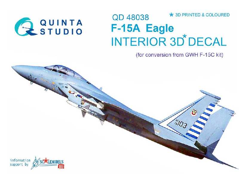 F-15a 3d-printed & Coloured Interior On Decal Paper - zdjęcie 1 F-15a 3d-printed & Coloured Interior On Decal Paper - zdjęcie 1