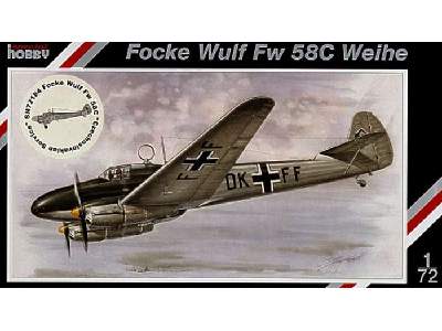 Focke Wulf Fw 58C Weihe - Czechoslovak Service - zdjęcie 1