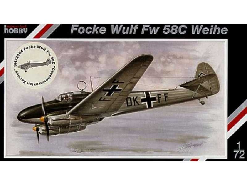 Focke Wulf Fw 58C Weihe - Czechoslovak Service - zdjęcie 1 Focke Wulf Fw 58C Weihe - Czechoslovak Service - zdjęcie 1