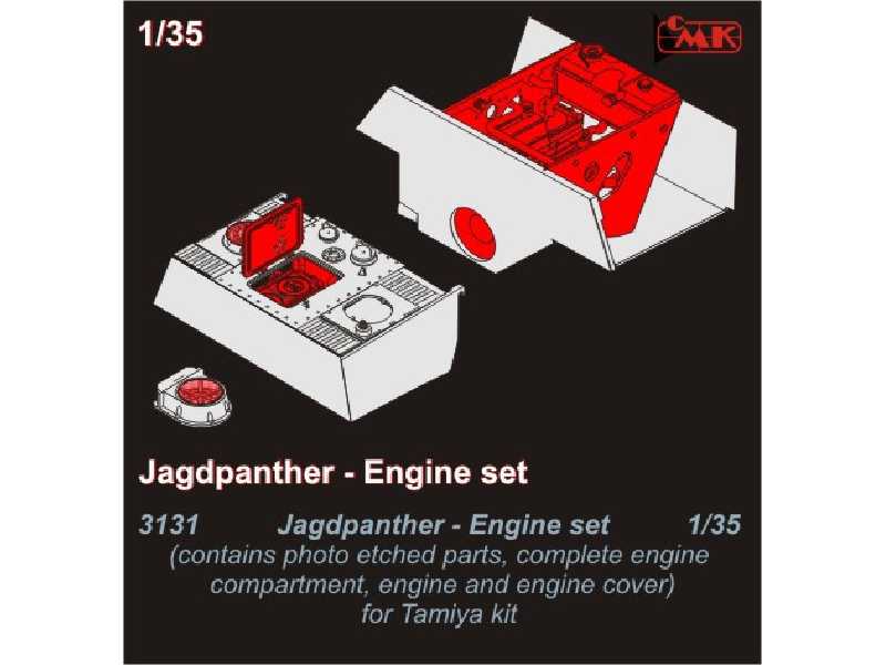 Jagdpanther Engine Set (Tam) - zdjęcie 1 Jagdpanther Engine Set (Tam) - zdjęcie 1