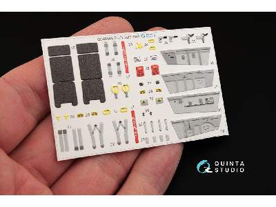 F-16i 3d-printed & Coloured Interior On Decal Paper - zdjęcie 4