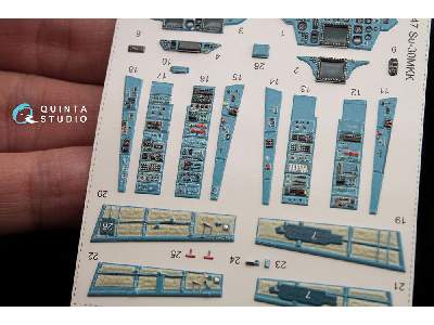 Su-30mkk 3d-printed & Coloured Interior On Decal Paper 2 - zdjęcie 7