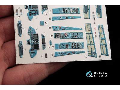 Su-30mkk 3d-printed & Coloured Interior On Decal Paper 2 - zdjęcie 11