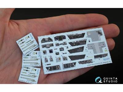 F/A-18f Late / Ea-18g 3d-printed & Coloured Interior On Decal Paper - zdjęcie 2