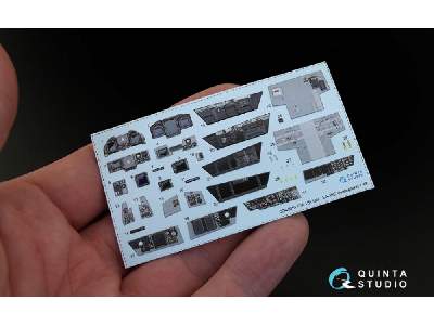 F/A-18f Late / Ea-18g 3d-printed & Coloured Interior On Decal Paper - zdjęcie 3
