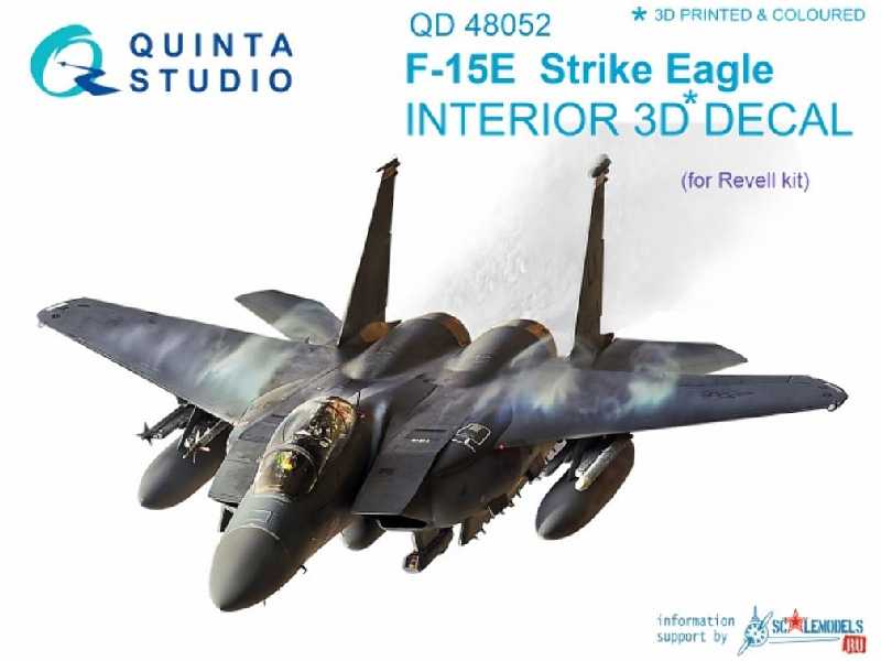 F-15e 3d-printed & Coloured Interior On Decal Paper - zdjęcie 1 F-15e 3d-printed & Coloured Interior On Decal Paper - zdjęcie 1