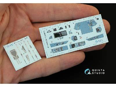 Su-35s 3d-printed & Coloured Interior On Decal Paper - zdjęcie 2