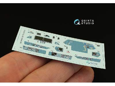 Su-35s 3d-printed & Coloured Interior On Decal Paper - zdjęcie 4