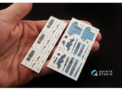 Su-27ub 3d-printed & Coloured Interior On Decal Paper - zdjęcie 2
