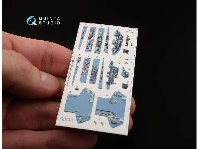 Su-27ub 3d-printed & Coloured Interior On Decal Paper - zdjęcie 3