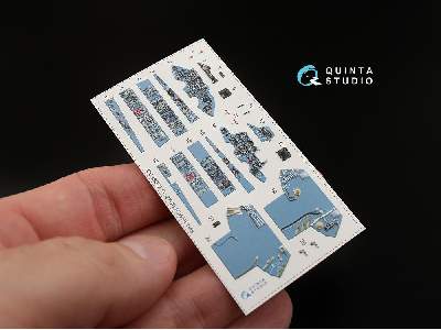 Su-27ub 3d-printed & Coloured Interior On Decal Paper - zdjęcie 4