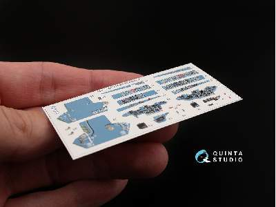 Su-27ub 3d-printed & Coloured Interior On Decal Paper - zdjęcie 7