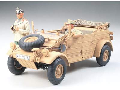 German Kubelwagen Type 82 Africa-Corps w/Feldmarschall Rommel - zdjęcie 1