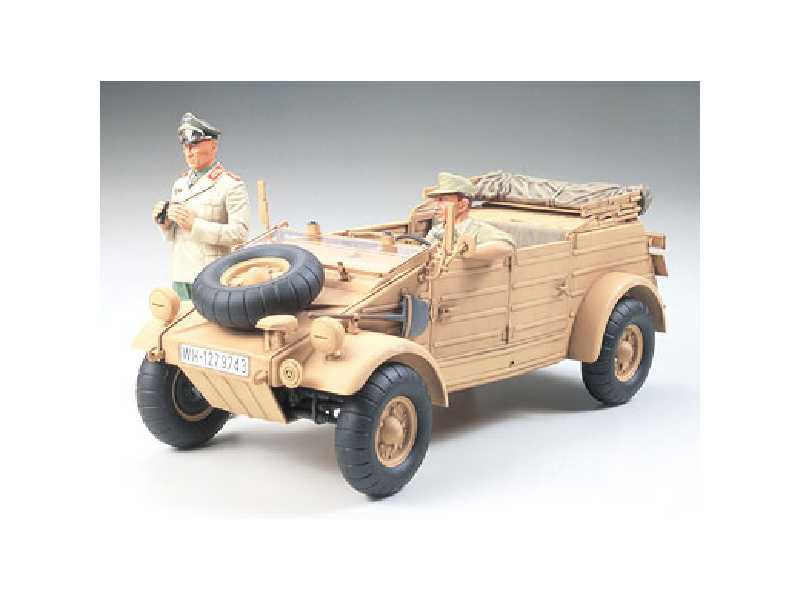 German Kubelwagen Type 82 Africa-Corps w/Feldmarschall Rommel - zdjęcie 1 German Kubelwagen Type 82 Africa-Corps w/Feldmarschall Rommel - zdjęcie 1