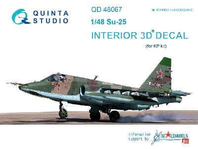 Su-25 3d-printed & Coloured Interior On Decal Paper - zdjęcie 1