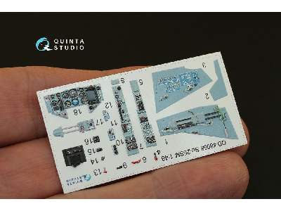 Su-25sm 3d-printed & Coloured Interior On Decal Paper - zdjęcie 4