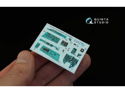 Mig-21pfm (Emerald Color Panels) 3d-printed & Coloured Interior On Decal Paper - zdjęcie 6