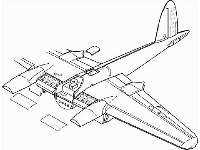 Mosquito Mk.IV/VI exterior set - zdjęcie 1 Mosquito Mk.IV/VI exterior set - zdjęcie 1