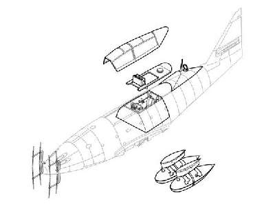 Me 262 B-1a/B1a/U1 conversion set - zdjęcie 1