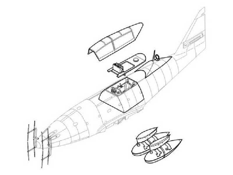 Me 262 B-1a/B1a/U1 conversion set - zdjęcie 1