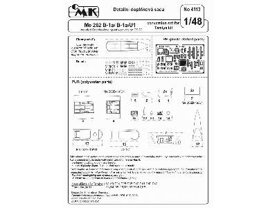 Me 262 B-1a/B1a/U1 conversion set - zdjęcie 2