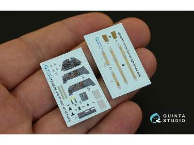 Bf 109e-1/E-3 3d-printed & Coloured Interior On Decal Paper - zdjęcie 4