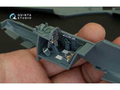 Bf 109e-1/E-3 3d-printed & Coloured Interior On Decal Paper - zdjęcie 6