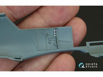Bf 109e-1/E-3 3d-printed & Coloured Interior On Decal Paper - zdjęcie 8