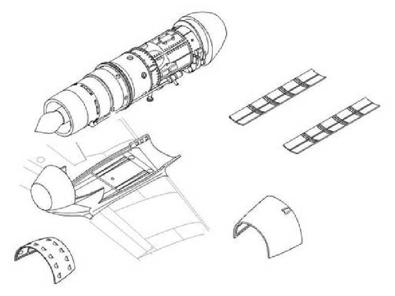 Me 262A Engine Set - zdjęcie 1