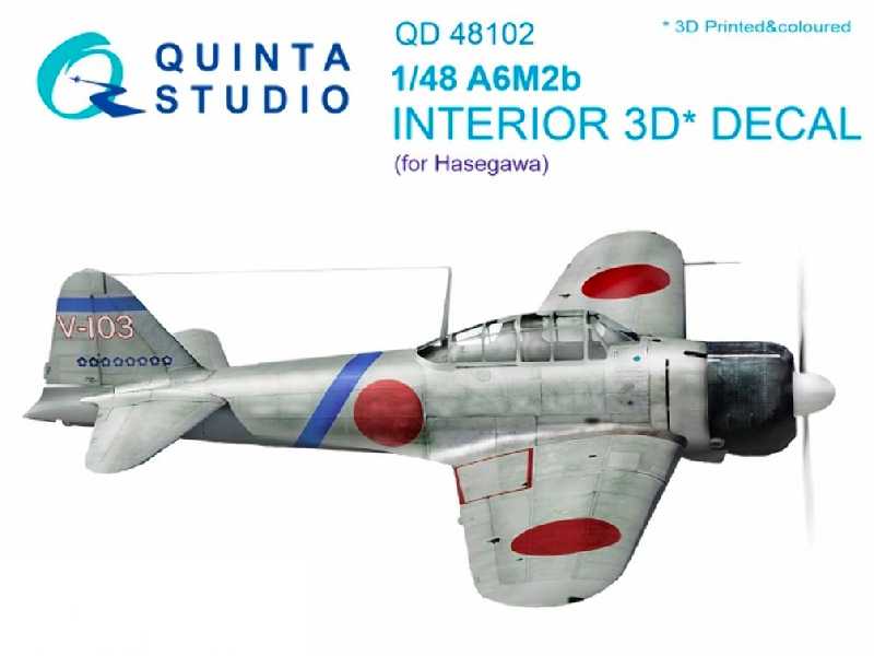 A6m2 3d-printed And Coloured Interior On Decal Paper - zdjęcie 1 A6m2 3d-printed And Coloured Interior On Decal Paper - zdjęcie 1