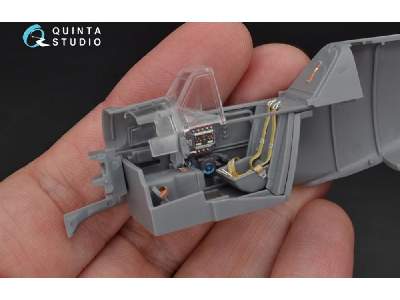 Bf 109g-6 3d-printed & Coloured Interior On Decal Paper - zdjęcie 6