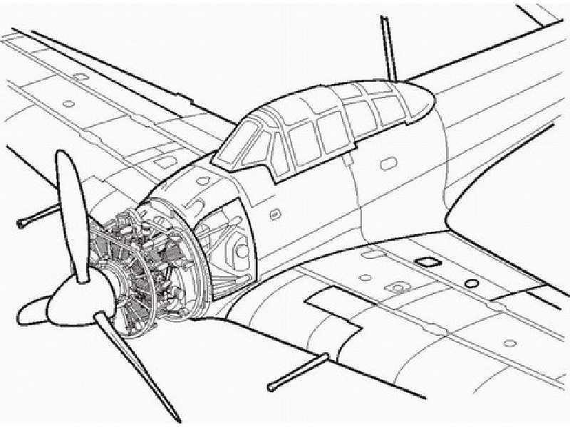 A6M2/A6M3 Engine Set for Hasegawa - zdjęcie 1