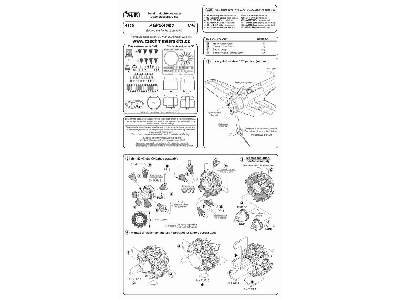 A6M2/A6M3 Engine Set for Hasegawa - zdjęcie 2