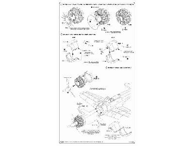 A6M2/A6M3 Engine Set for Hasegawa - zdjęcie 3