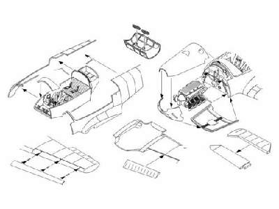 Bf 108 Taifun Detail Set - zdjęcie 1