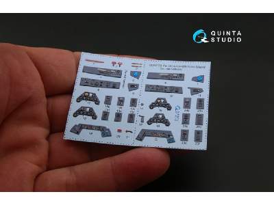 Fw 190 A-8/A-9 (R11) 3d-printed And Coloured Interior On Decal Paper - zdjęcie 4