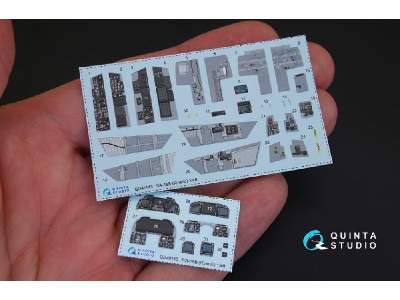 F/A-18b 3d-printed And Coloured Interior On Decal Paper - zdjęcie 2