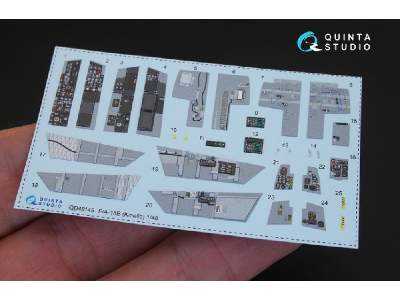 F/A-18b 3d-printed And Coloured Interior On Decal Paper - zdjęcie 5